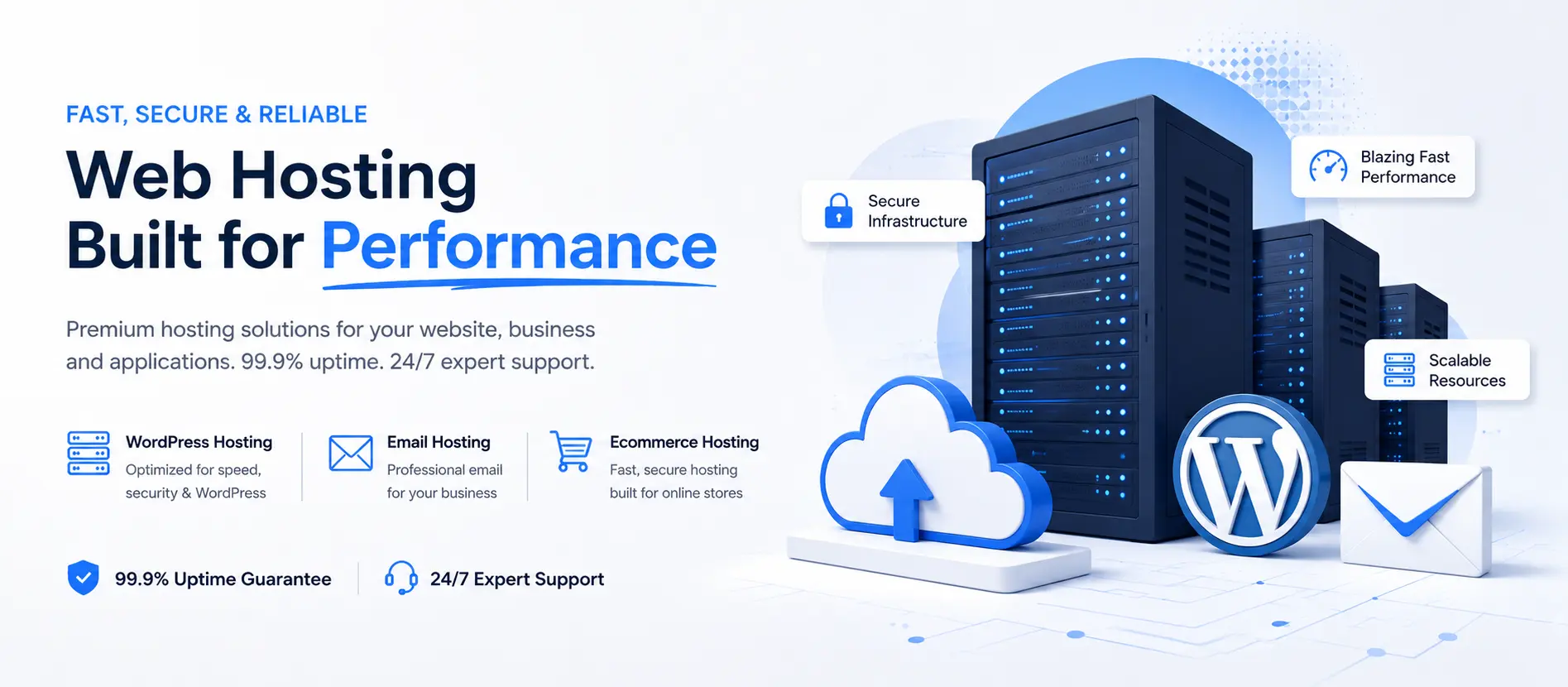 Web and email hosting in Greensboro, NC — cPanel, WordPress hosting and SSL certificates